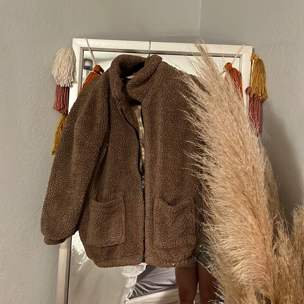 Brown Teddy Coat